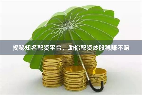 揭秘知名配资平台，助你配资炒股稳赚不赔